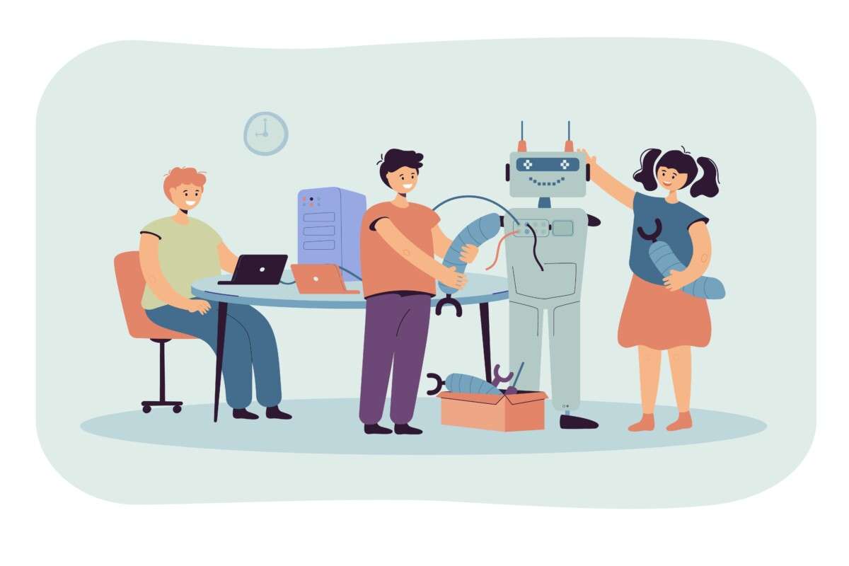 Happy-children-making-robot-for-school-project-1200×800